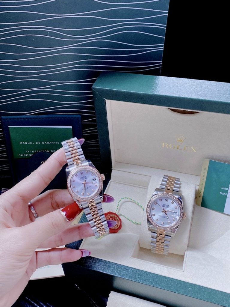 Đồng hồ Rolex đính đá