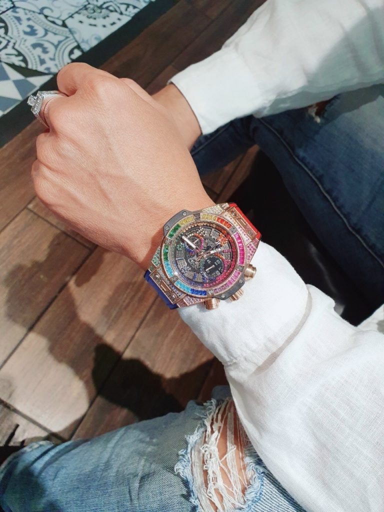 Đồng hồ cơ nam Hublot Automatic Nhật