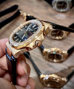Đồng hồ nam đính đá Patek Philippe