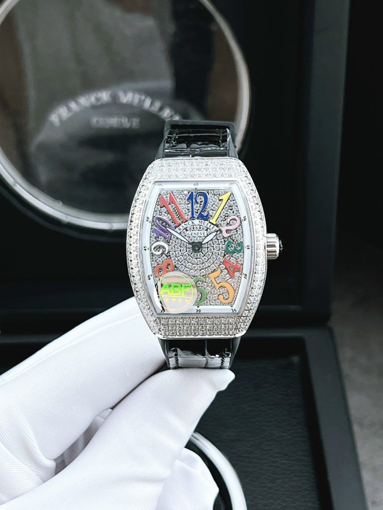 Đồng hồ nữ Franck Muller V32 màu đen
