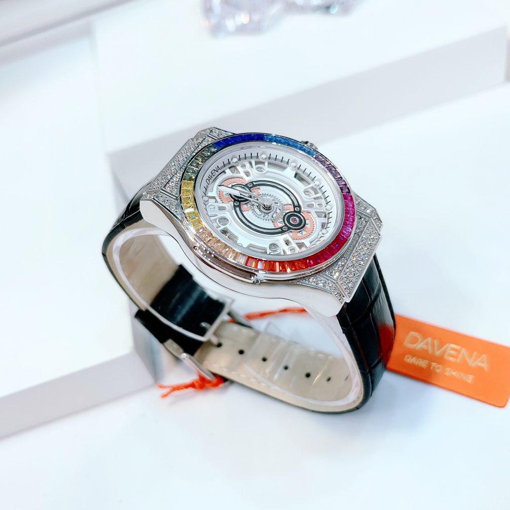 Đồng hồ Davena đính full đá