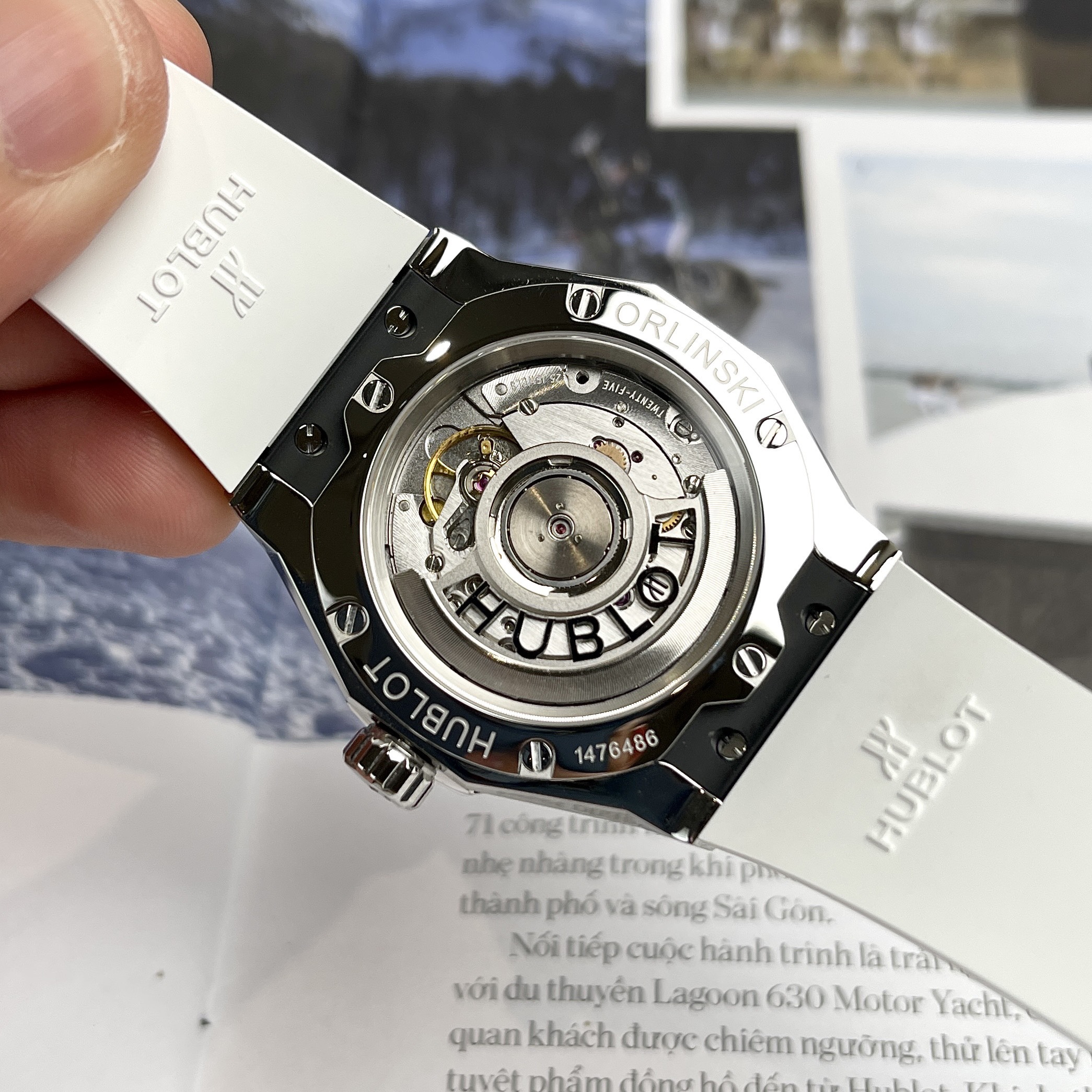 Đồng hồ Hublot Automatic ETA 2892 Đồng hồ Hublot Automatic ETA 2892