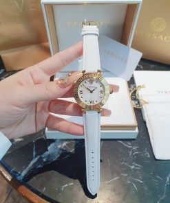 Đồng hồ Versace nữ mặt tròn