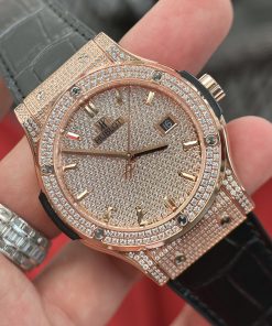 Đồng hồ nam Hublot đính đá Swarovski