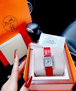 Đồng hồ nữ Hermes mặt vuông