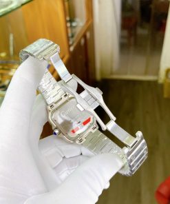 Đồng hồ Cartier nam dây kim loại