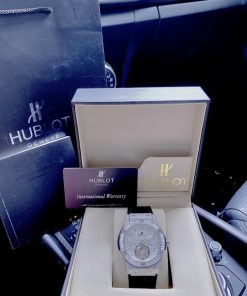 Đồng hồ Hublot Classic Fusion Full Diamonds nam