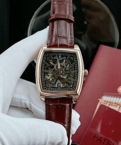 Đồng hồ Patek Philippe Geneve nam dây da