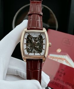 Đồng hồ Patek Philippe nam dây da màu nâu