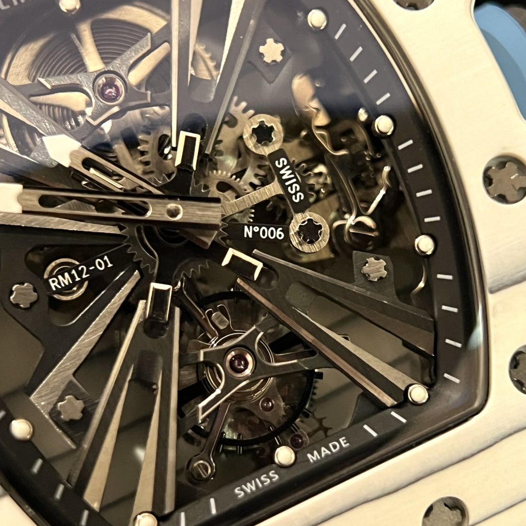 Đồng hồ Richard Mille cơ lộ máy Tourbillon