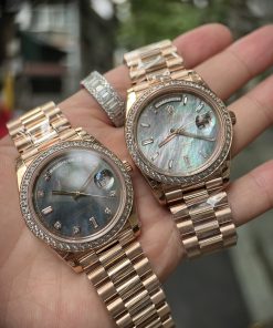 Đồng Hồ Rolex Day-Date mặt xà cừ