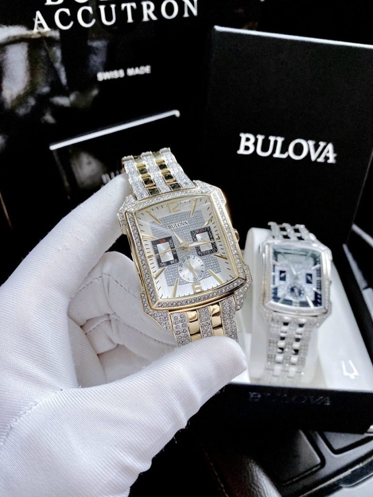 Đồng hồ Bulova nam đính đá