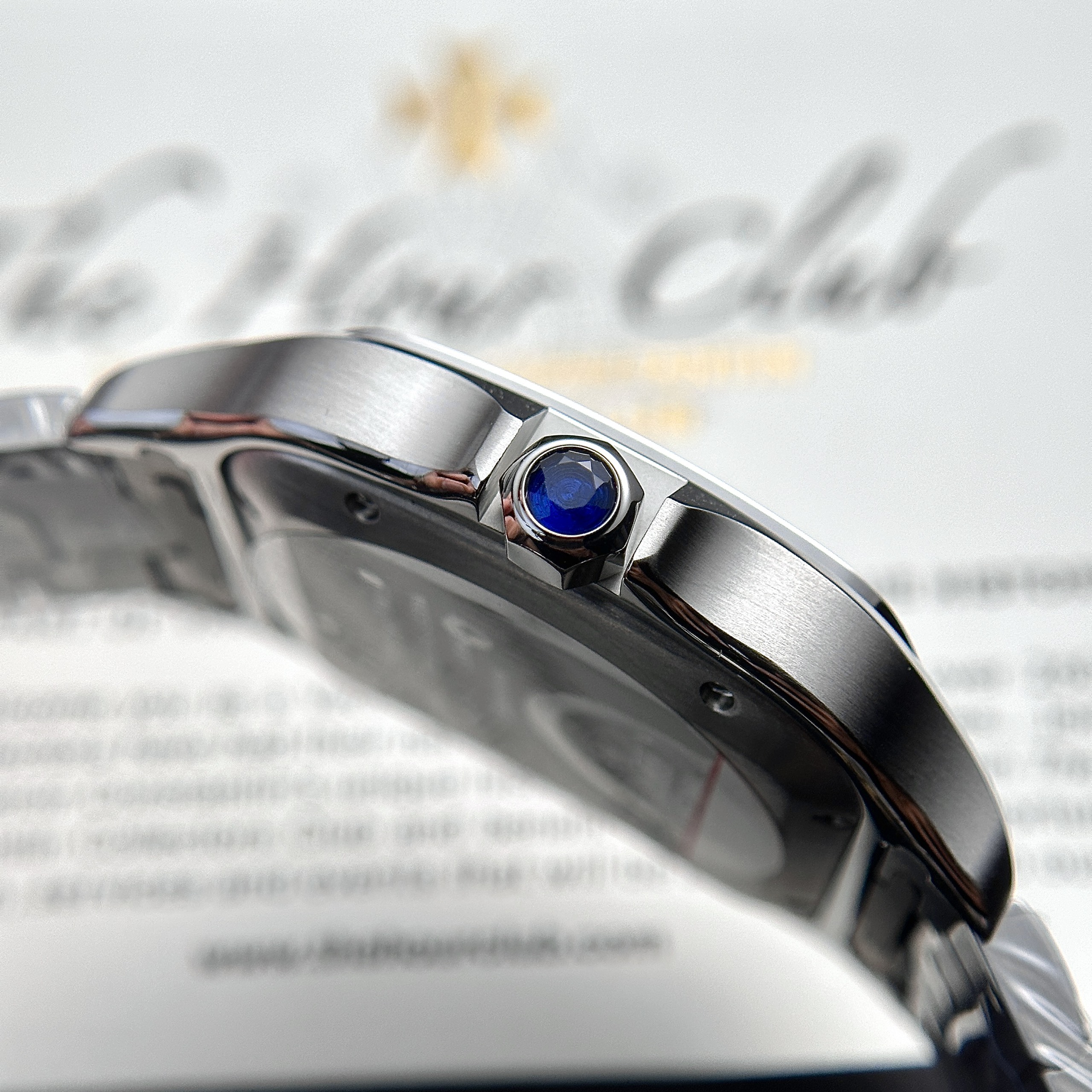 Đồng hồ Cartier Rep 11 (3) Đồng hồ Cartier Rep 11 Santos mặt trắng WSSA0018 nhà máy BV 39 (1)