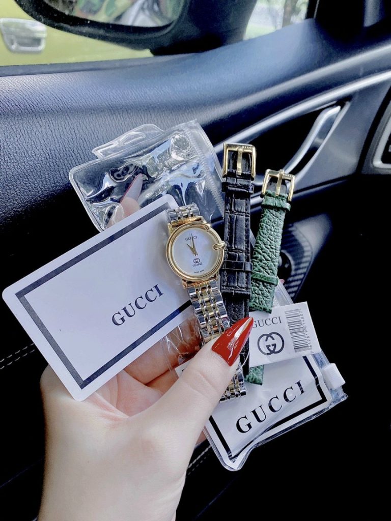 Đồng hồ Gucci nữ dây da