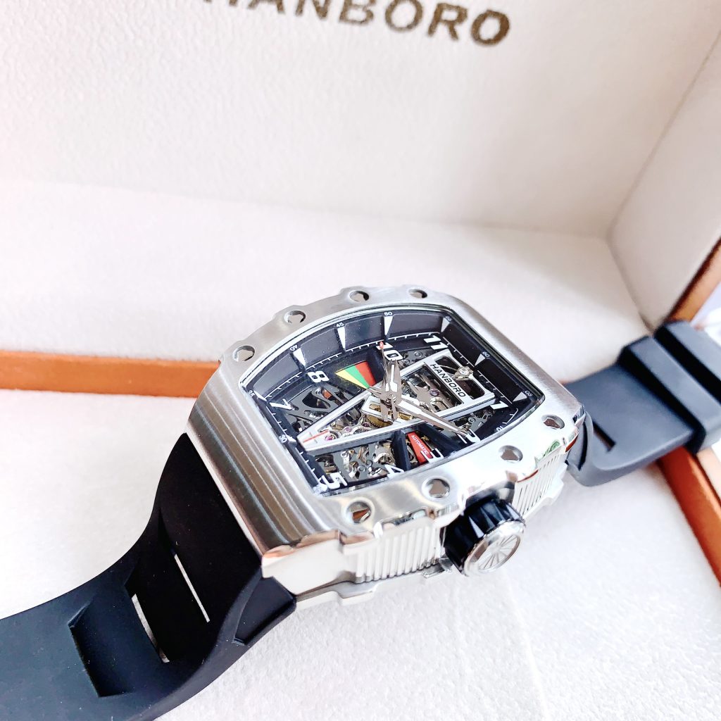 Đồng hồ Hanboro nam máy cơ Automatic