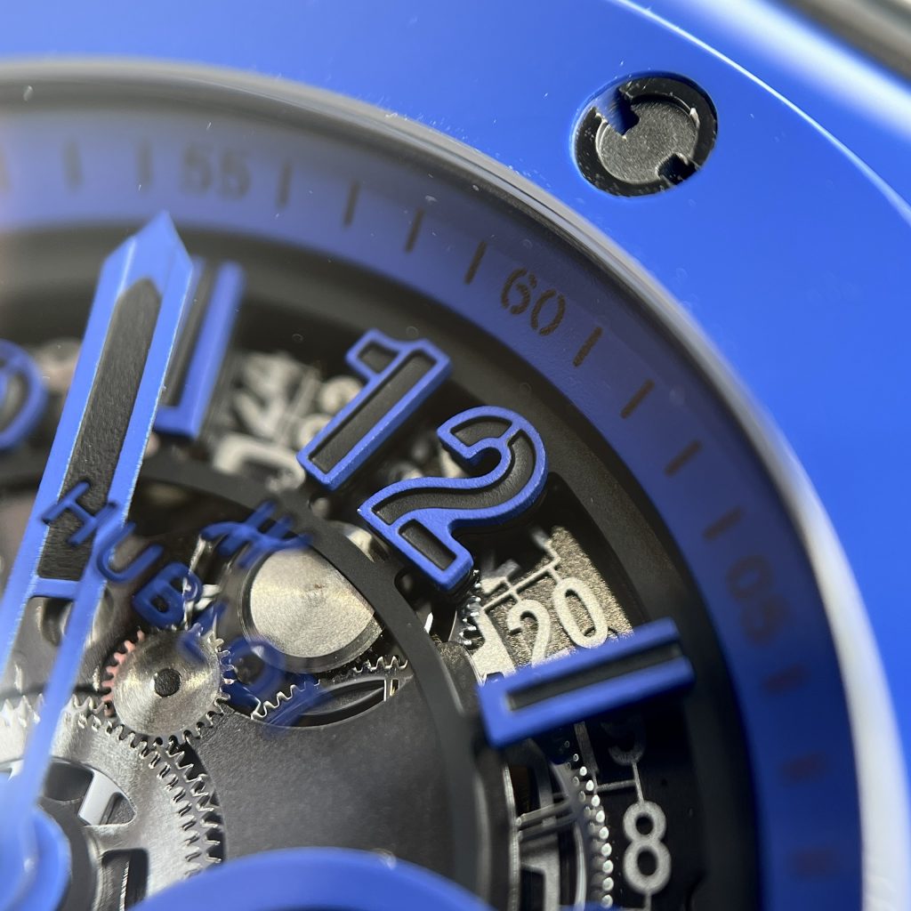 Đồng hồ Hublot Big Bang Unico Blue Magic Rep 11