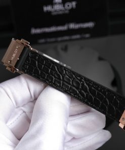 Đồng hồ Hublot nữ dây cao su bọc da