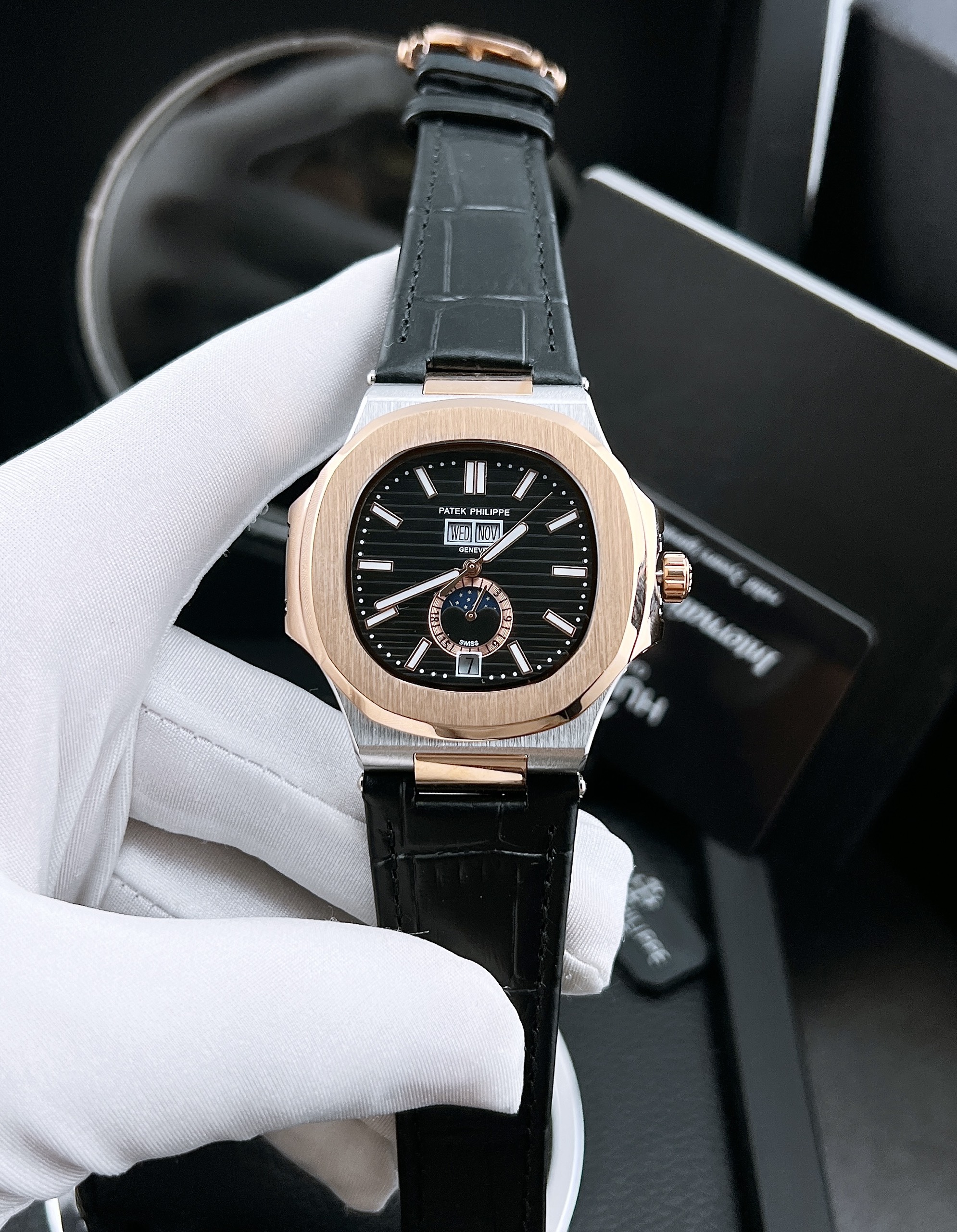 Đồng hồ Patek Philippe Nautilus Super Fake Nhật Đồng hồ Patek Philippe Nautilus Super Fake Nhật