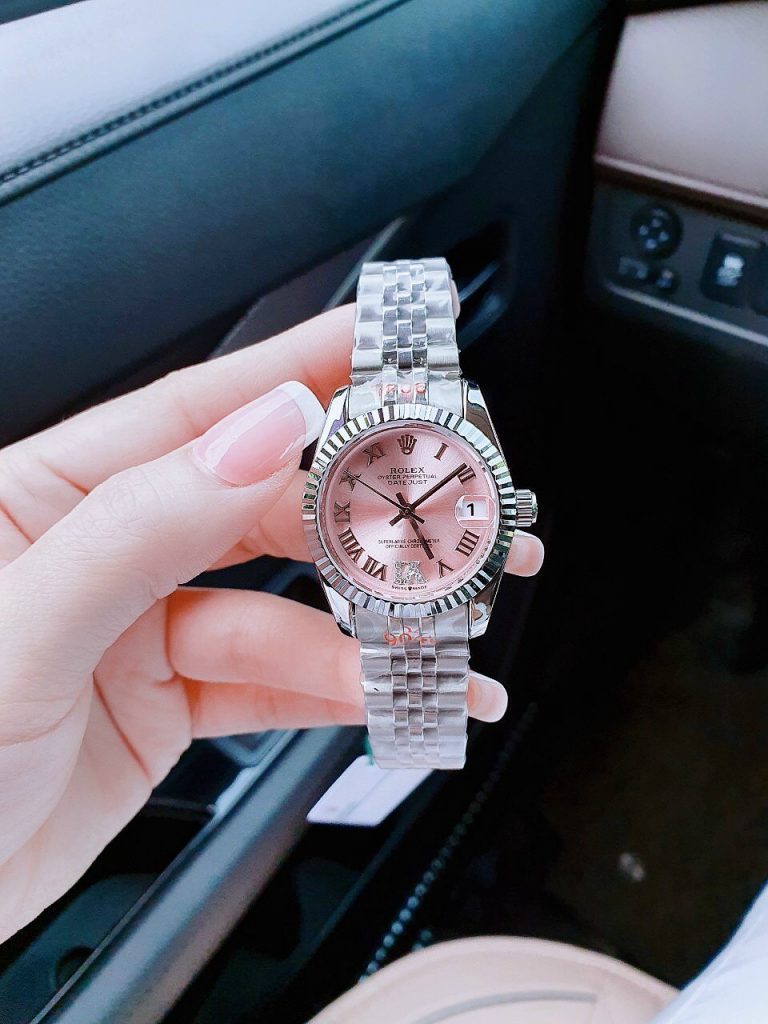 Đồng hồ Rolex DateJust nữ mặt hồng
