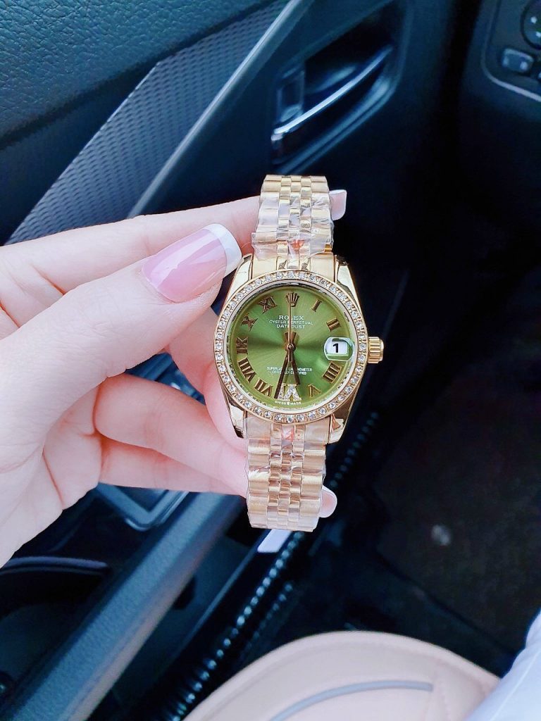 Đồng hồ Rolex DateJust nữ màu vàng