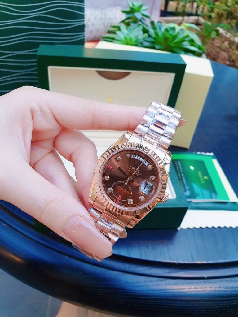 Đồng hồ Rolex vàng hồng