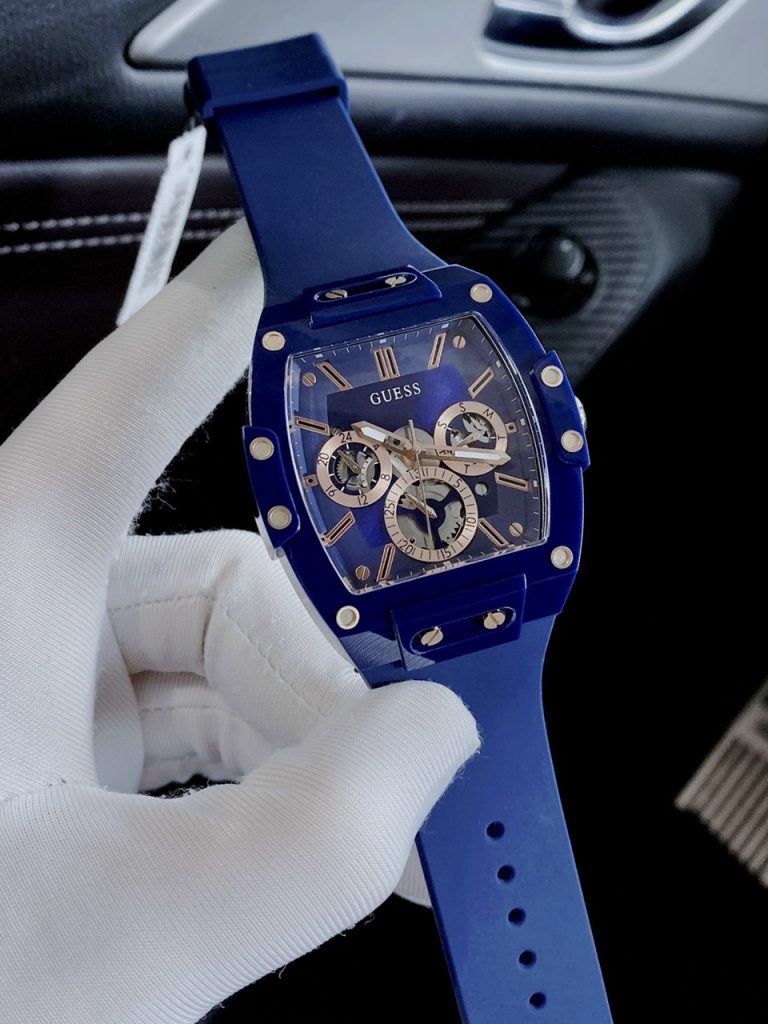Đồng hồ Guess nam màu xanh dương