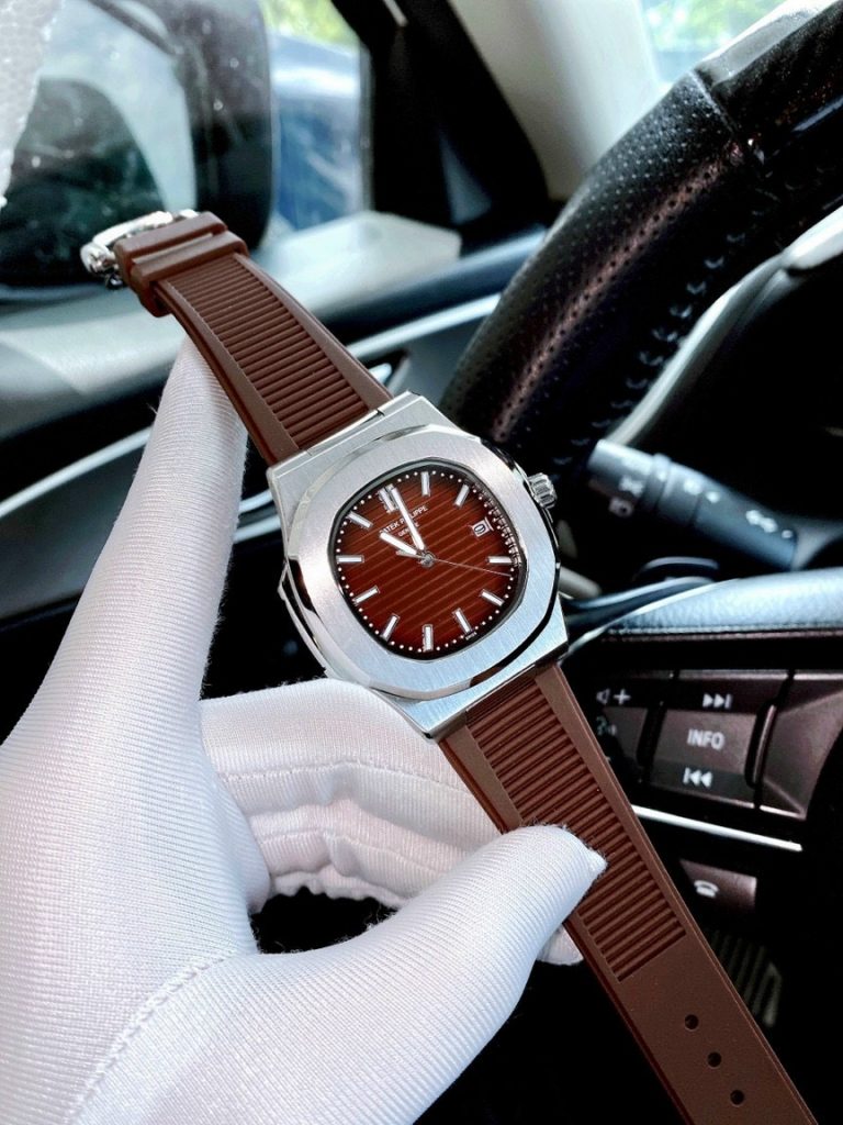 Đồng hồ Patek Philippe Super Fake Dây cao su