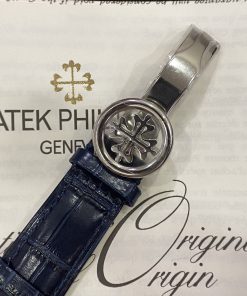 Đồng hồ Patek Philippe dây da màu xanh dương