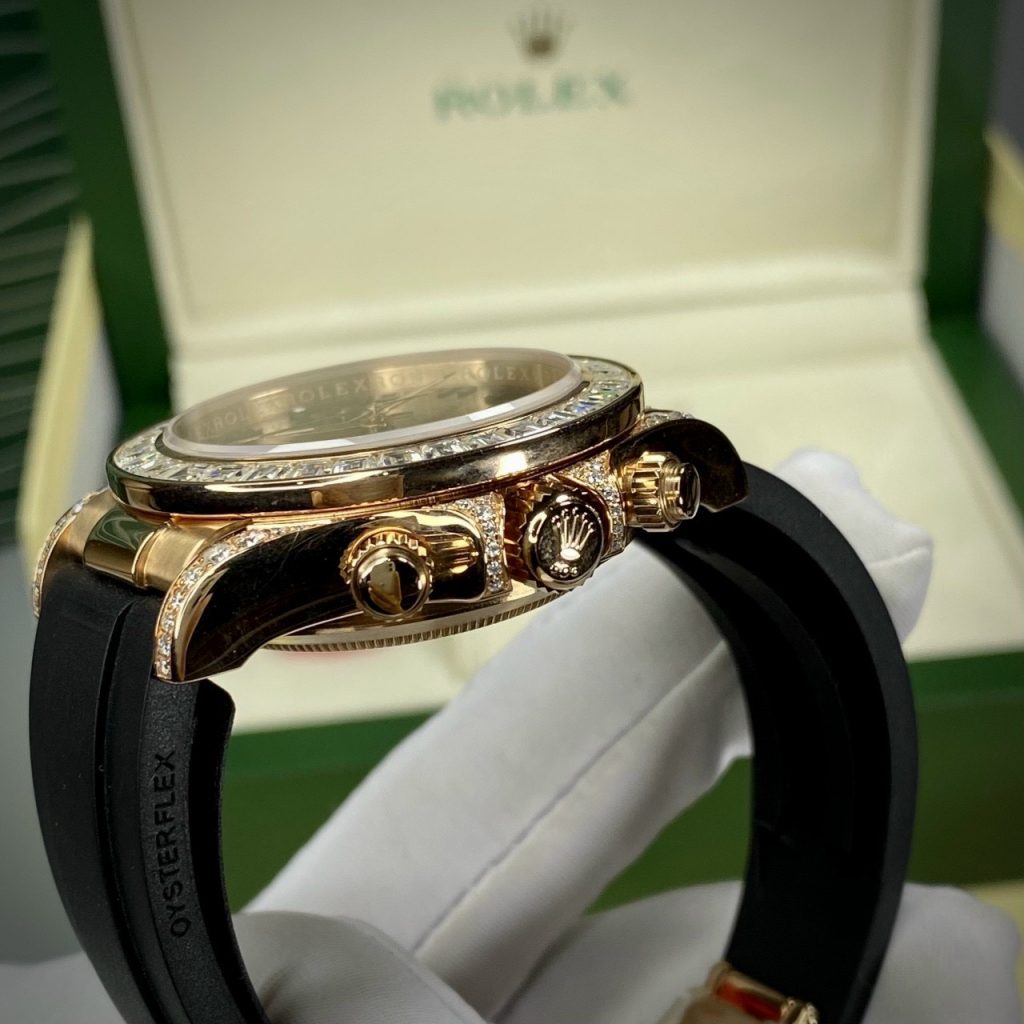 Đồng hồ Rolex độ kim cương Moissanite Replica 11