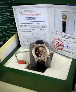 Đồng hồ Rolex độ kim cương Moissanite siêu cấp Thụy Sỹ