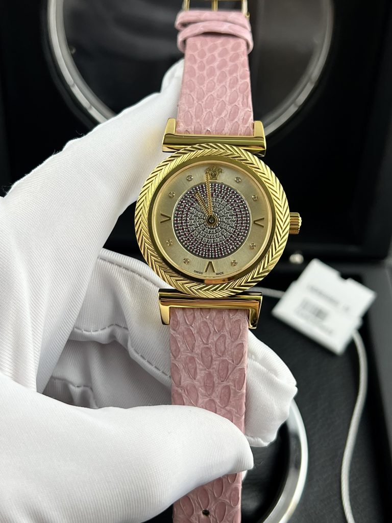 Đồng hồ Versace nữ dây da