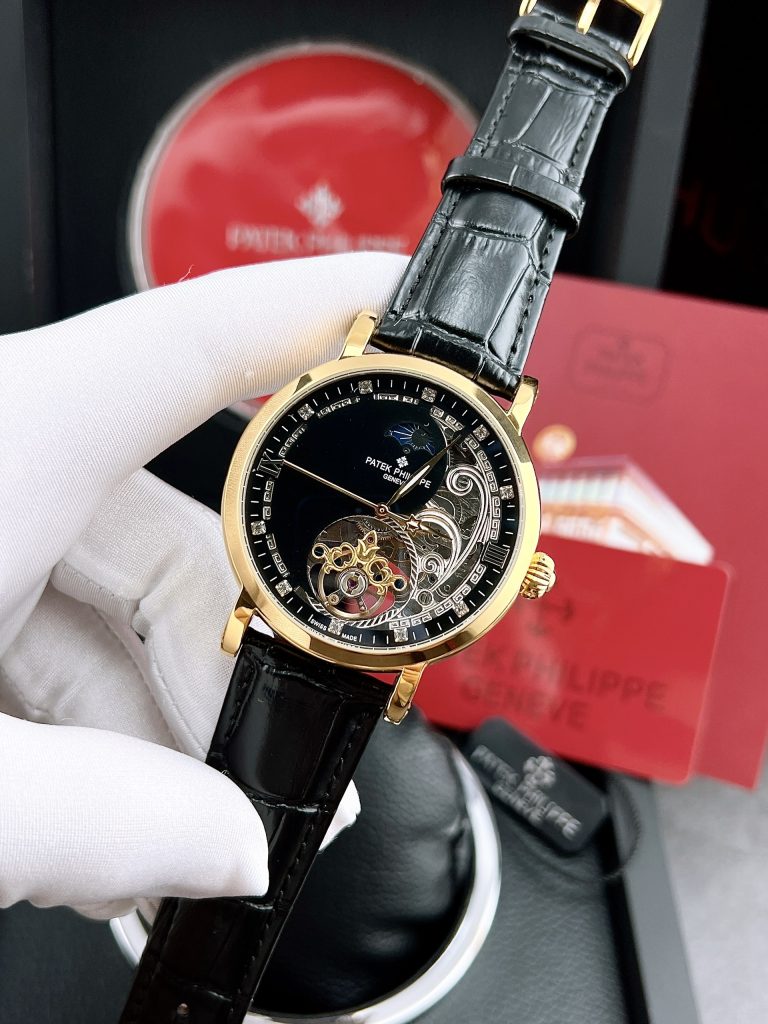 Đồng hồ cơ lộ máy Patek Philippe Fake Nhật
