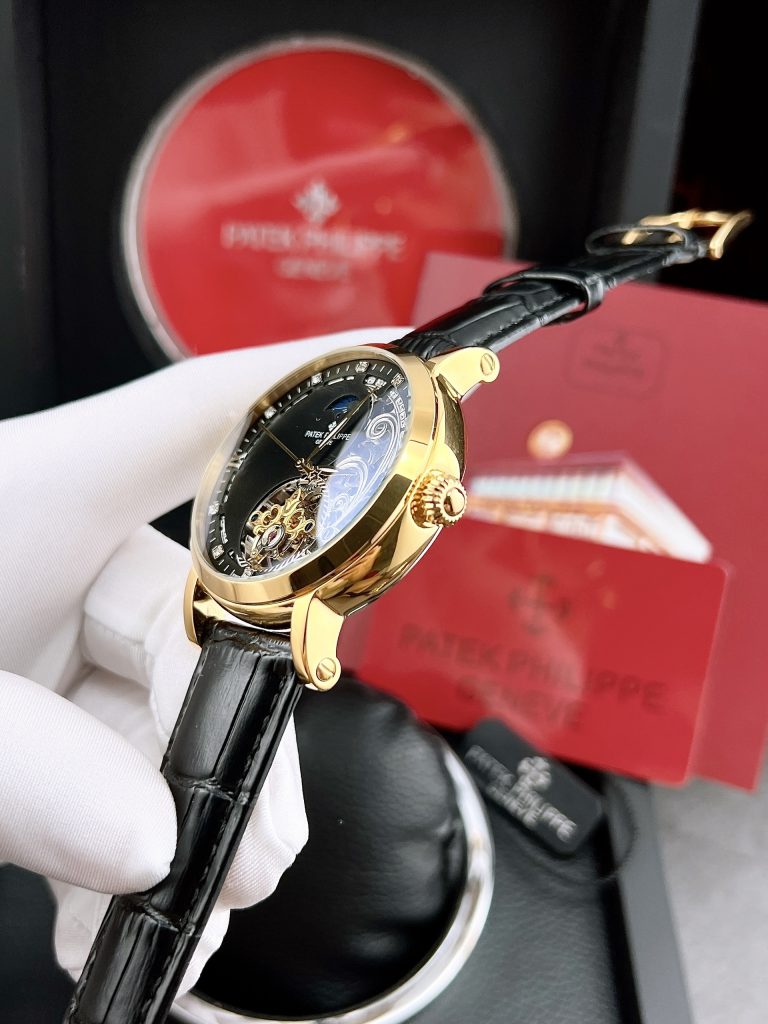 Đồng hồ cơ lộ máy Patek Philippe Super Fake Nhật