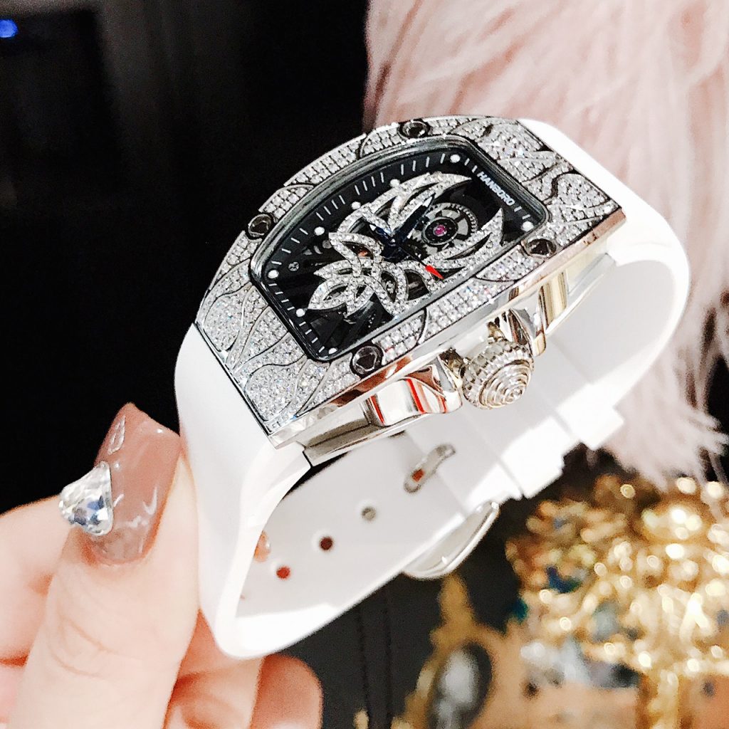 Đồng hồ Hanboro chính hãng nữ màu trắng