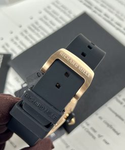 Đồng hồ Richard Mille Rep 11 nữ dây cao su màu đen