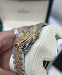 Đồng hồ Rolex DateJust Replica cao cấp EW Factory mặt vi tính