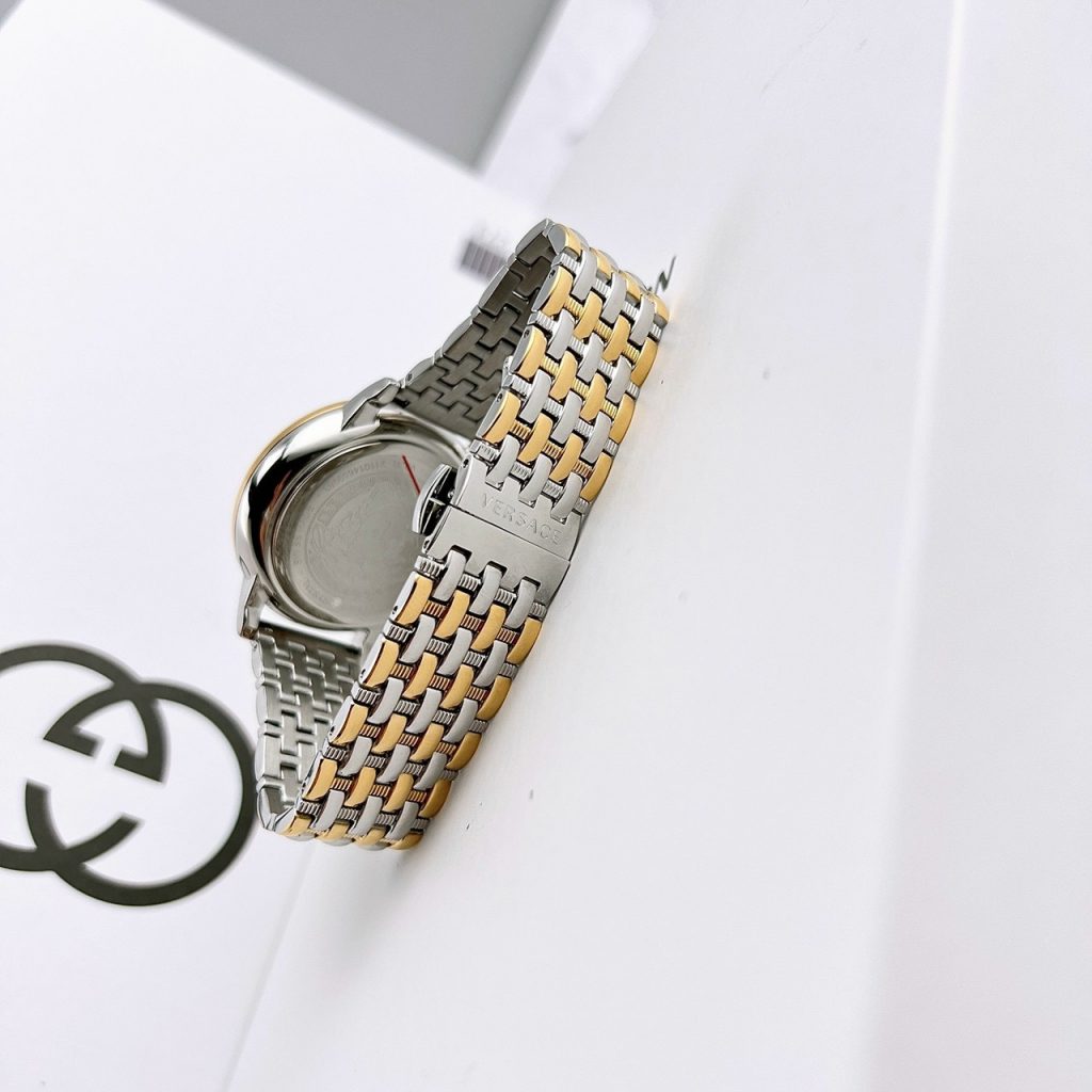 Đồng hồ Versace nữ like auth dây kim loại