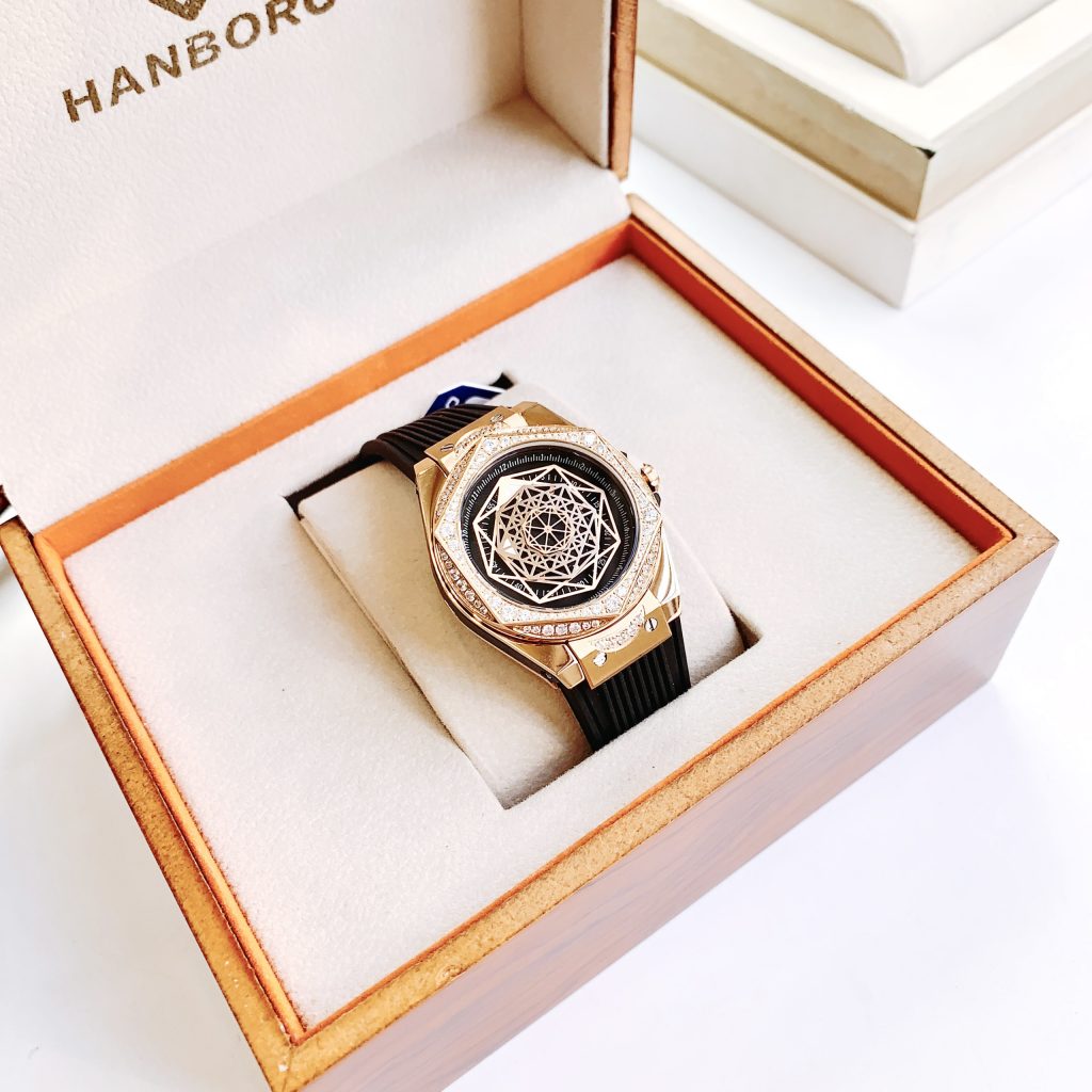 Đồng hồ cặp đẹp Hanboro chính hãng