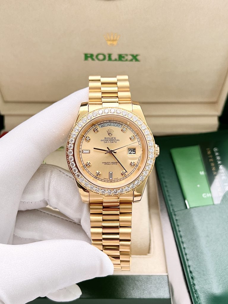 Đồng hồ nam Rolex Day-Date Super Fake Nhật