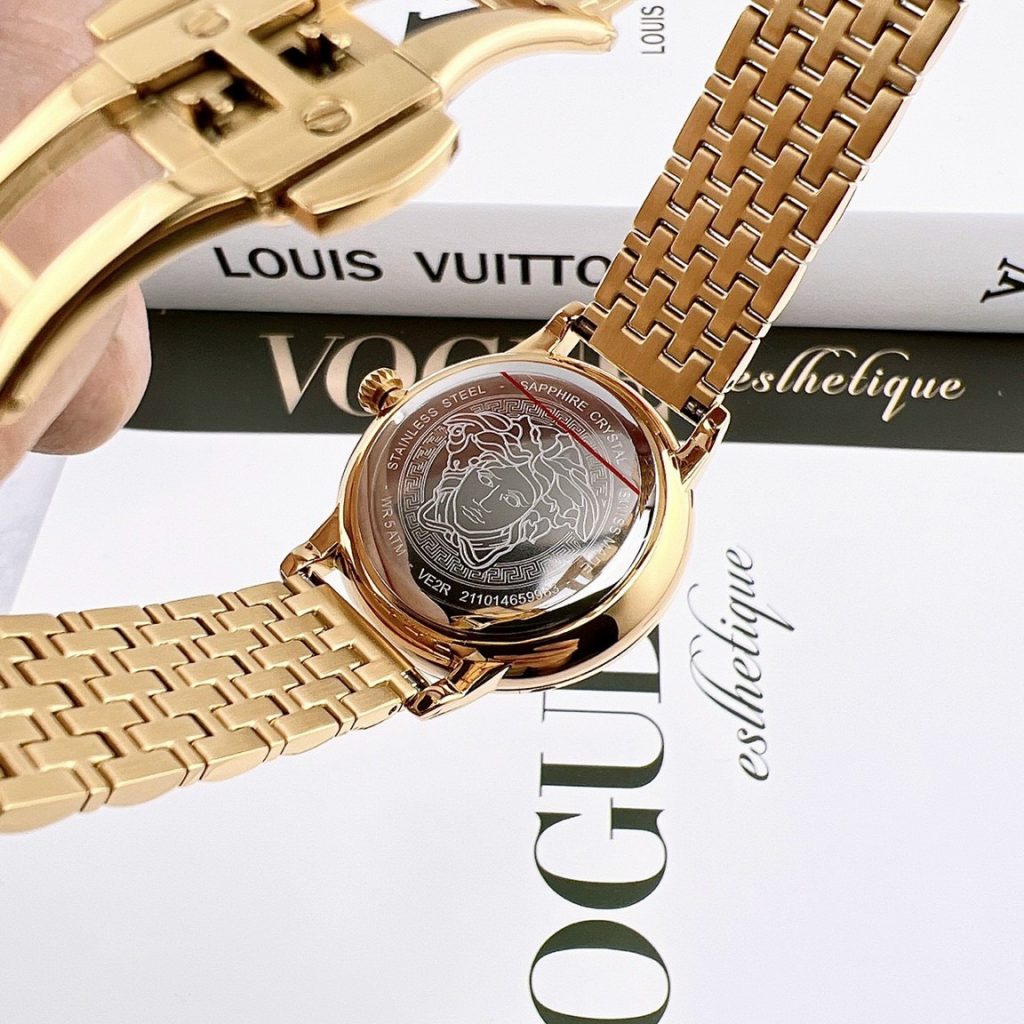 Đồng hồ nữ Versace La Medusa Like Auth mạ vàng