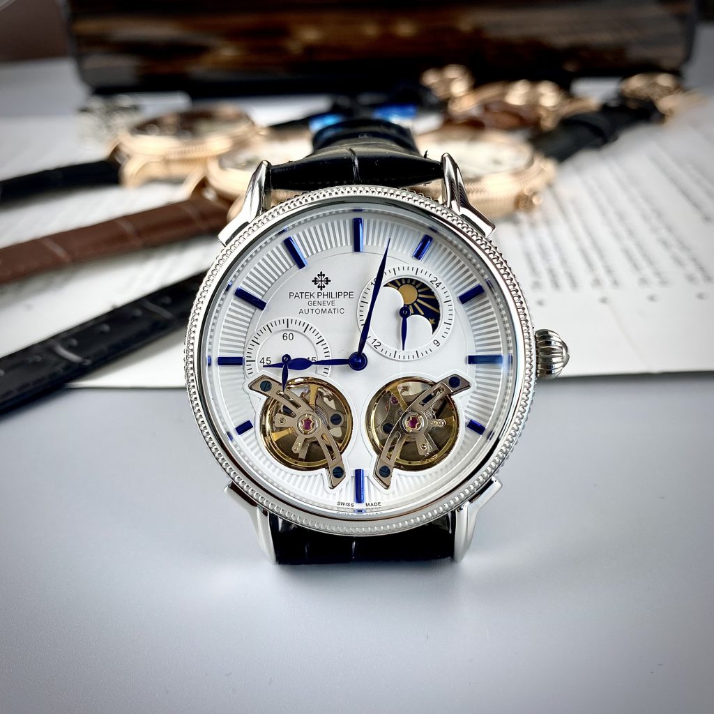 Đồng hồ Patek Philippe cơ lộ máy Nhật Super Fake 11 nam