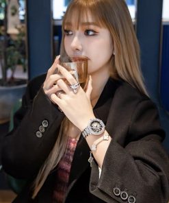 Đồng hồ chính hãng Davena 60089 nữ đính đá