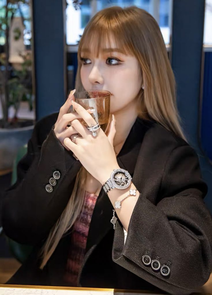 Đồng hồ chính hãng Davena 60089 nữ đính đá