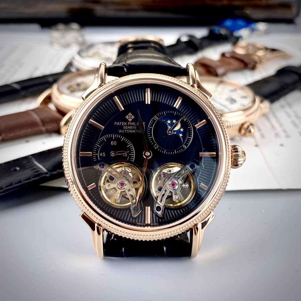 Đồng hồ nam Patek Philippe cơ lộ máy