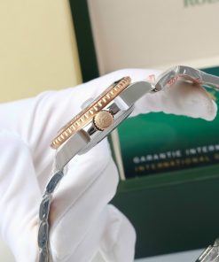 Đồng hồ Rolex GMT-Master Root Beer Fake Nhật màu demi 40mm