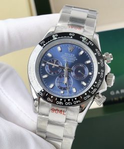 Đồng hồ Rolex Daytona Fake 11 máy Nhật mặt thiên thạch màu xanh