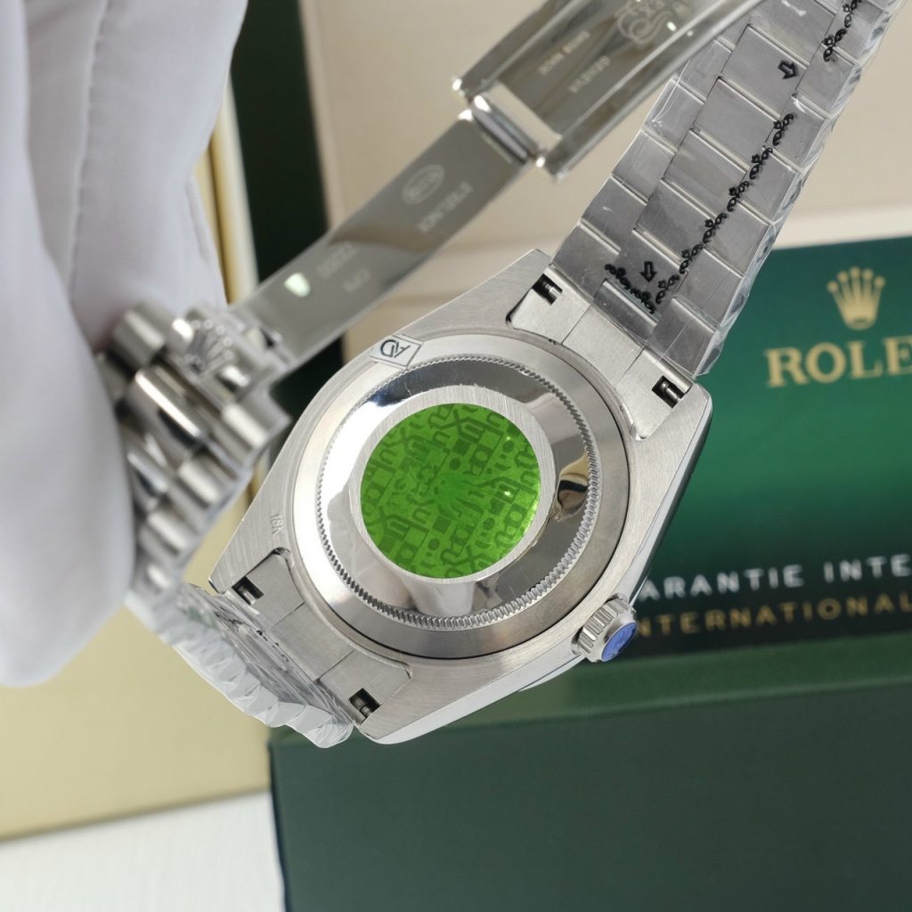 Đồng hồ nam Rolex Super Fake máy nhật Day-Date dây kim loại