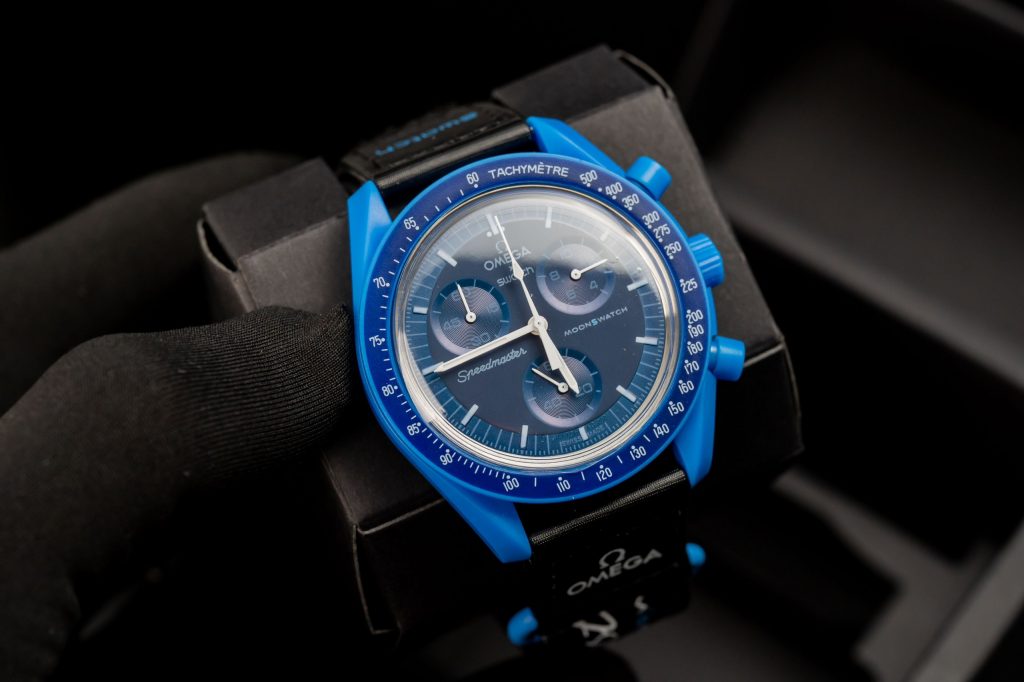 Đồng hồ Omega x Swatch SpeedMaster MoonSwatch Fake 11 Sao Thủy