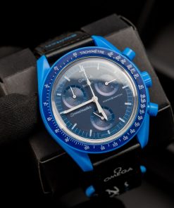 Đồng hồ Omega x Swatch SpeedMaster Fake Cao Cấp MoonSwatch Sao Hải Vương42mm