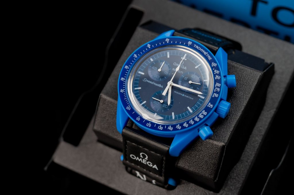 Đồng hồ Omega x Swatch SpeedMaster MoonSwatch Fake 11 Sao Thủy
